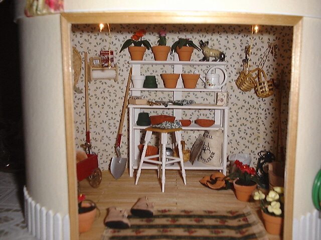 Dollhouse Miniature The Potting Shed Picture 1